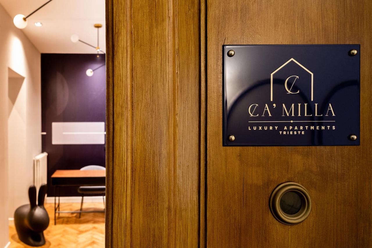 Ca'Milla Luxury Apartments Trieste Bagian luar foto